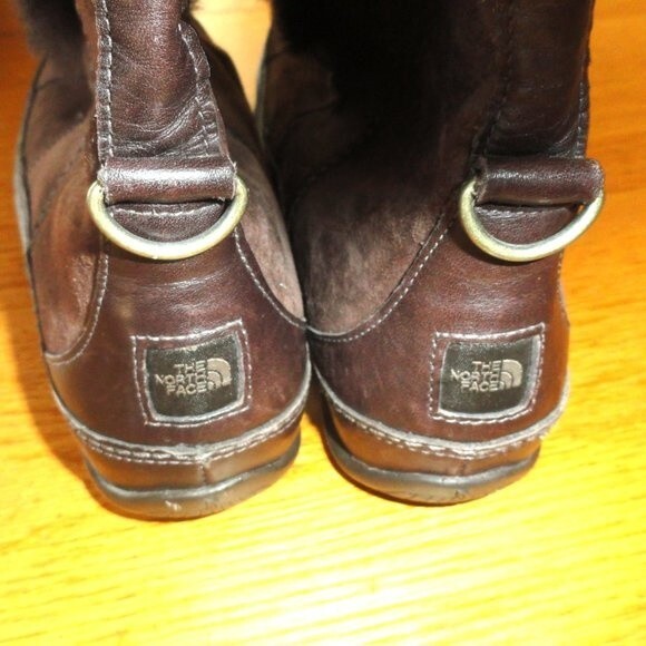 North Face Boots Fur Lace Up Excellent! - Picture 5 of 7